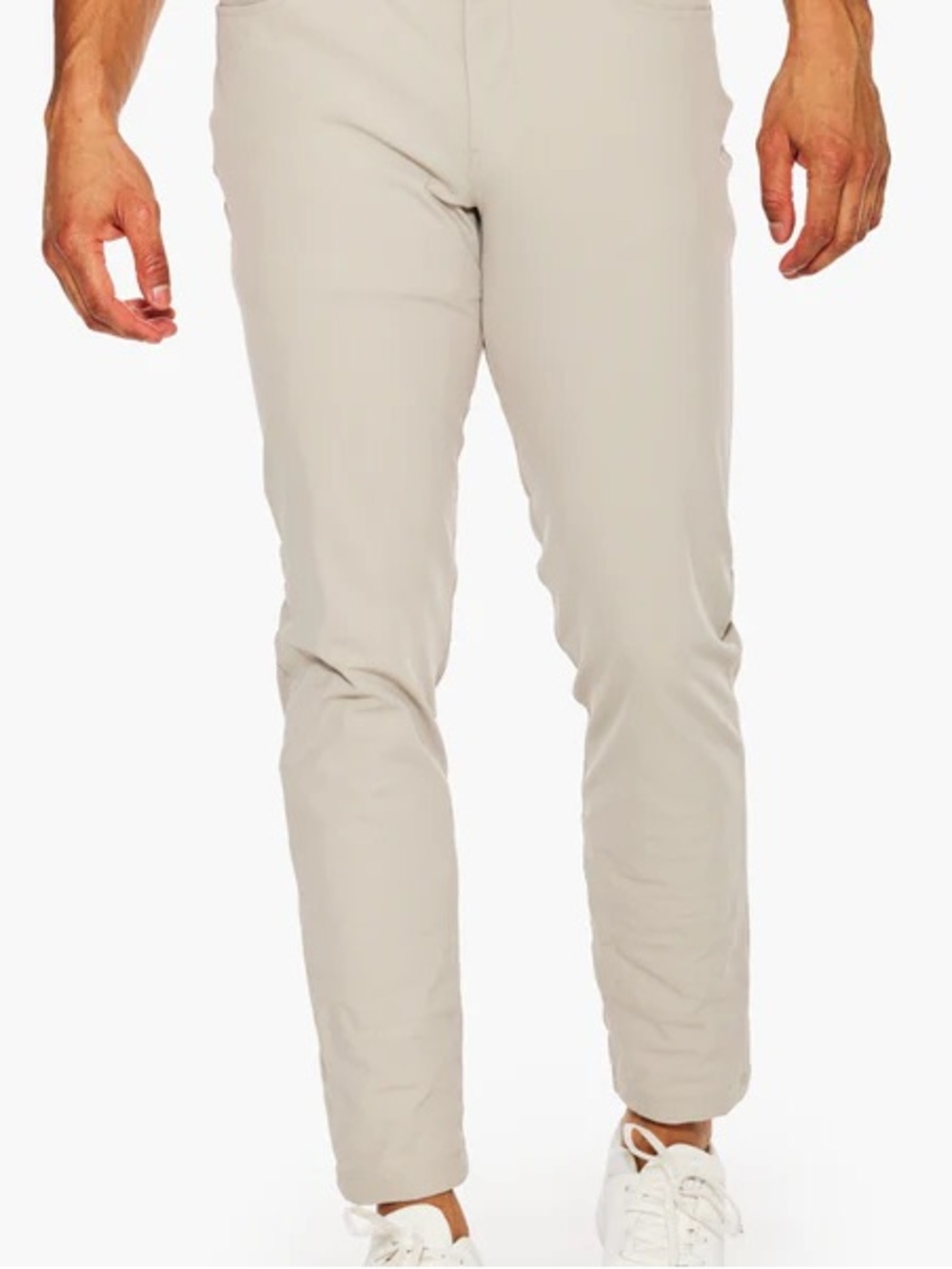 lululemon athletica Light Tan Chino-Style Performance Pants